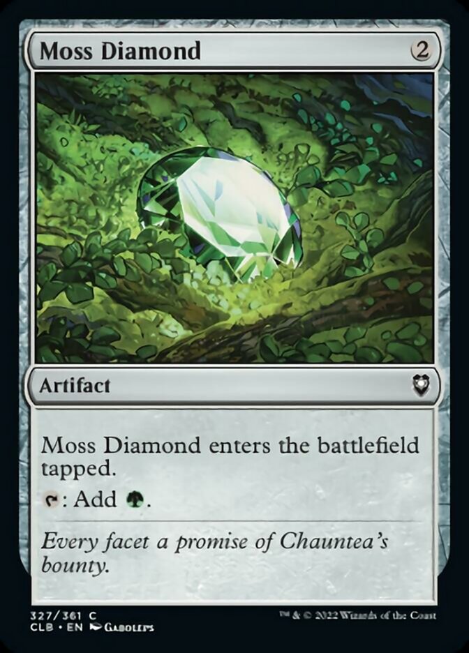 Moss Diamond [Commander Legends: Battle for Baldur's Gate] | Sanctuary Gaming