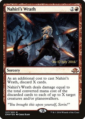 Nahiri's Wrath [Eldritch Moon Promos] | Sanctuary Gaming