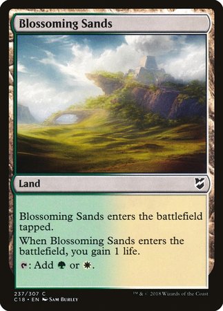 Blossoming Sands [Commander 2018] | Sanctuary Gaming