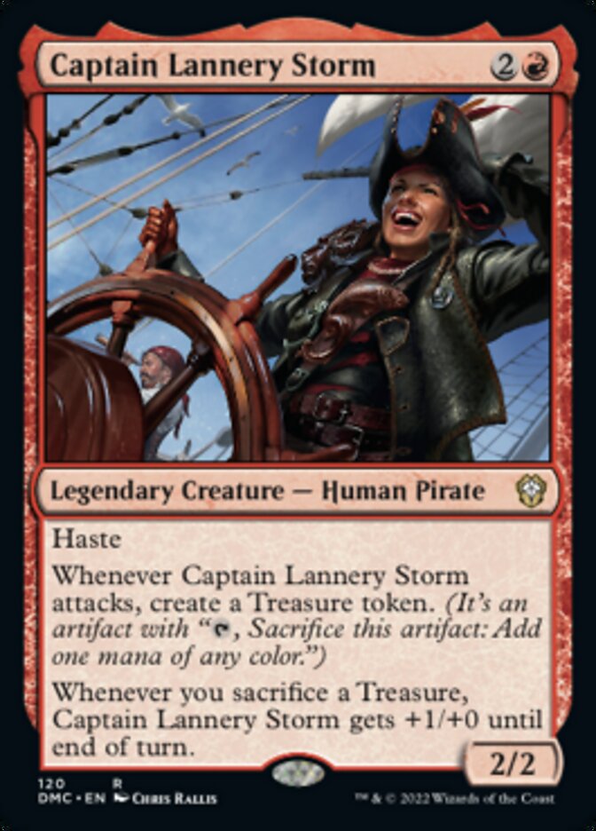 Captain Lannery Storm [Dominaria United Commander] | Sanctuary Gaming