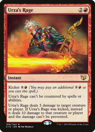 Urza's Rage [Commander 2015] | Sanctuary Gaming