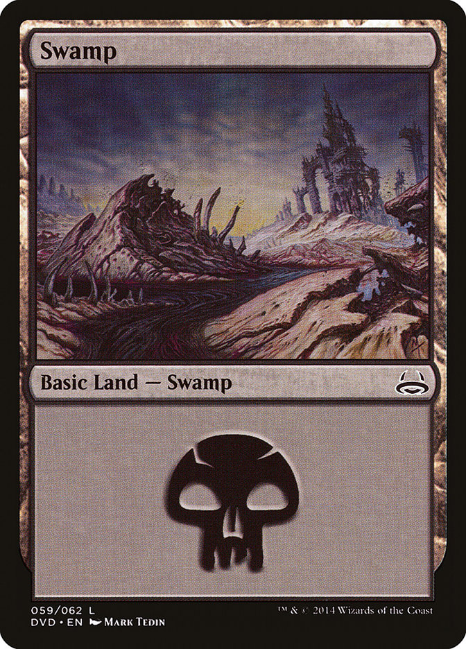 Swamp (59) (Divine vs. Demonic) [Duel Decks Anthology] | Sanctuary Gaming