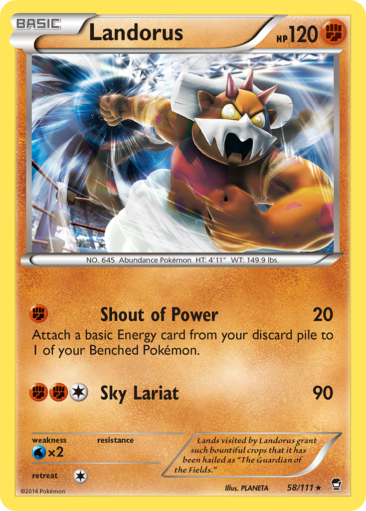 Landorus (58/111) [XY: Furious Fists] | Sanctuary Gaming