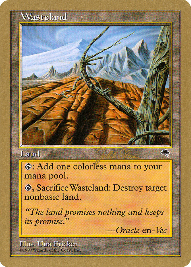 Wasteland (Jakub Slemr) [World Championship Decks 1999] | Sanctuary Gaming