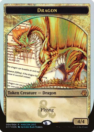 Gold Dragon Token [HasCon 2017] | Sanctuary Gaming