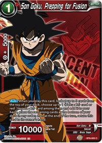 Son Goku, Prepping for Fusion [BT6-005] | Sanctuary Gaming