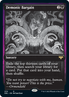 Demonic Bargain [Innistrad: Double Feature] | Sanctuary Gaming
