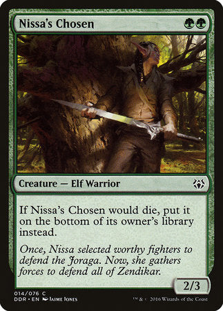 Nissa's Chosen [Duel Decks: Nissa vs. Ob Nixilis] | Sanctuary Gaming