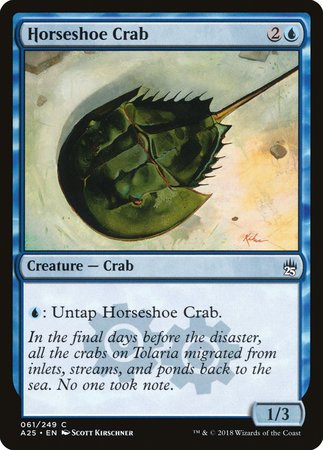 Horseshoe Crab [Masters 25] | Sanctuary Gaming