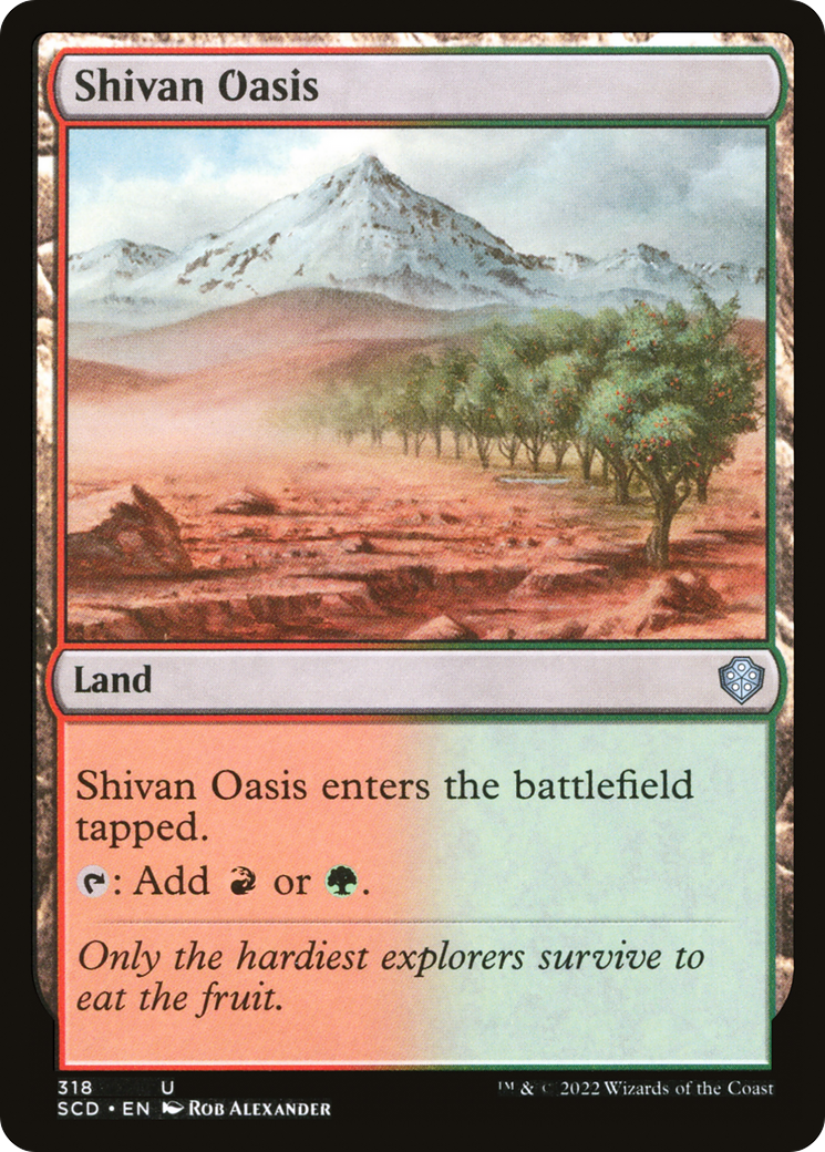 Shivan Oasis [Starter Commander Decks] | Sanctuary Gaming