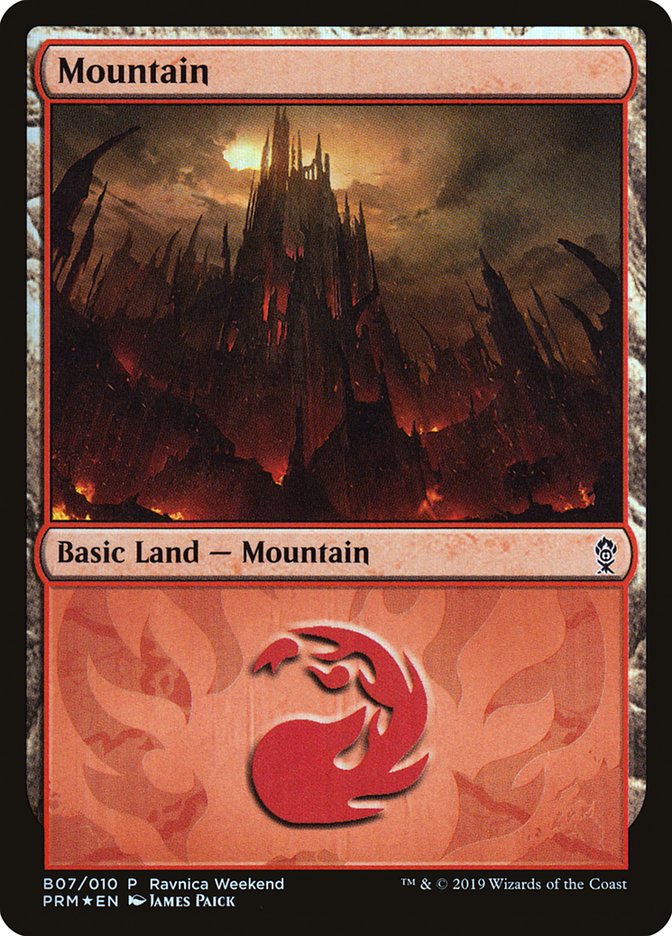 Mountain (B07) [Ravnica Allegiance Guild Kit] | Sanctuary Gaming