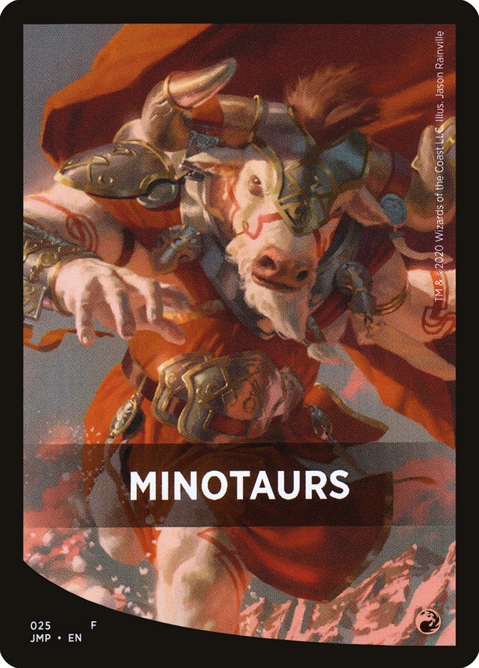 Minotaurs Theme Card [Jumpstart Front Cards] | Sanctuary Gaming