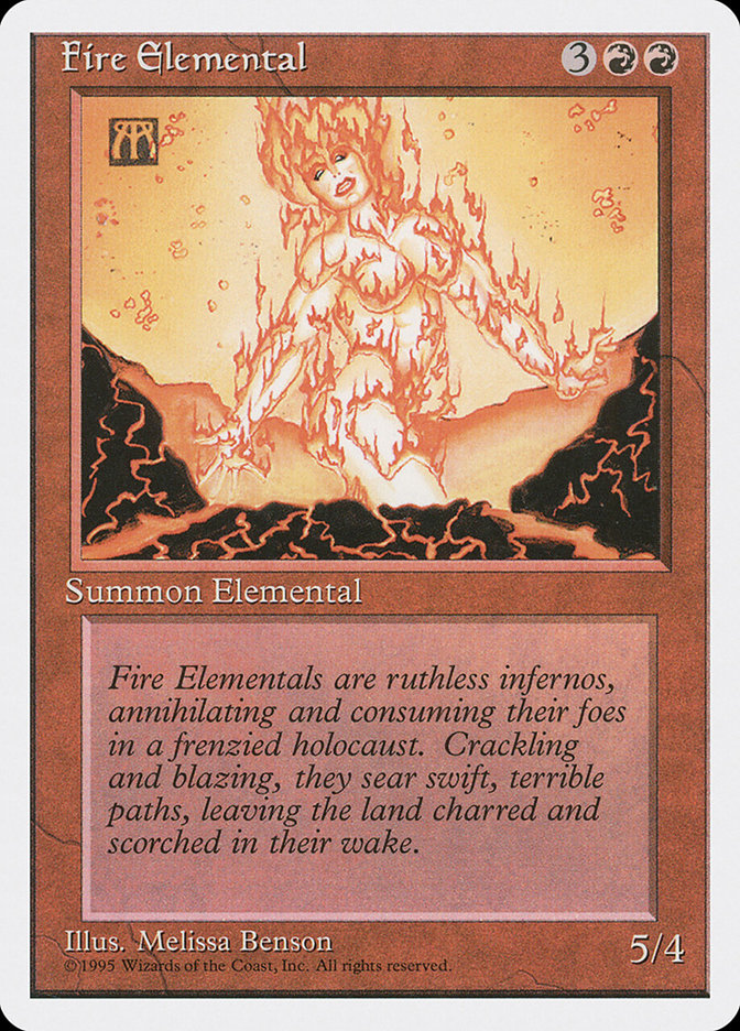 Fire Elemental [Fourth Edition] | Sanctuary Gaming