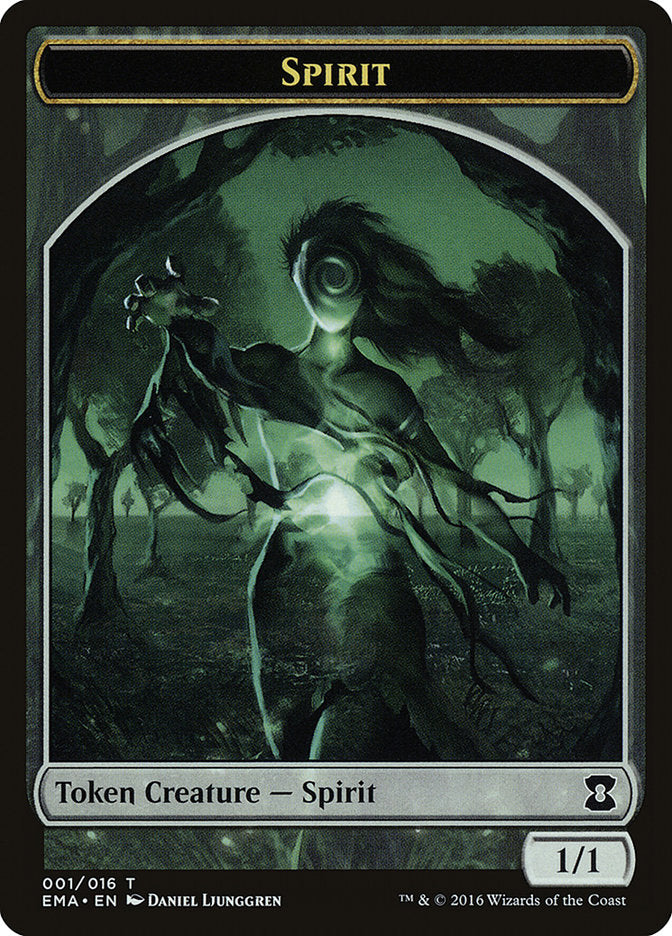 Spirit (001/016) [Eternal Masters Tokens] | Sanctuary Gaming