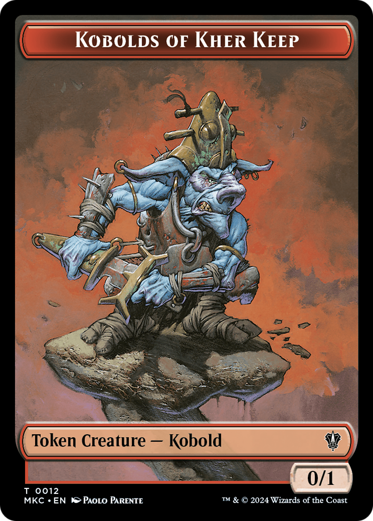 Soldier // Kobolds of Kher Keep Double-Sided Token [Murders at Karlov Manor Commander Tokens] | Sanctuary Gaming