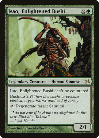 Isao, Enlightened Bushi [Betrayers of Kamigawa] | Sanctuary Gaming