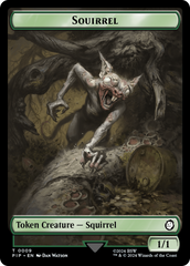 Junk // Squirrel Double-Sided Token [Fallout Tokens] | Sanctuary Gaming