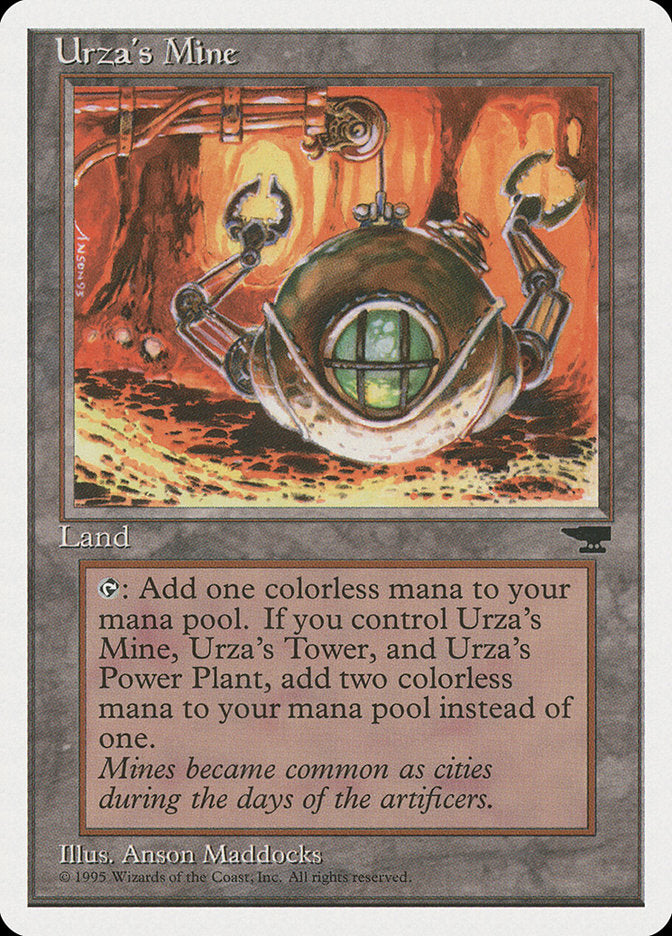 Urza's Mine (Orange Background) [Chronicles] | Sanctuary Gaming