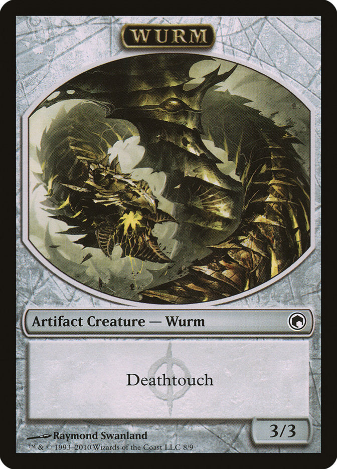Wurm (Deathtouch) [Scars of Mirrodin Tokens] | Sanctuary Gaming