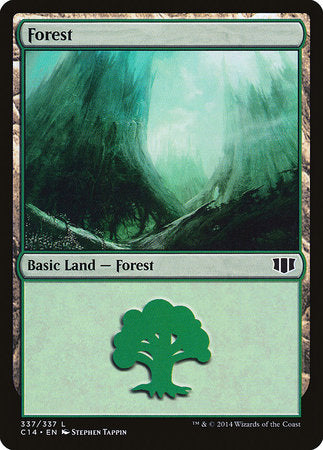 Forest (337) [Commander 2014] | Sanctuary Gaming