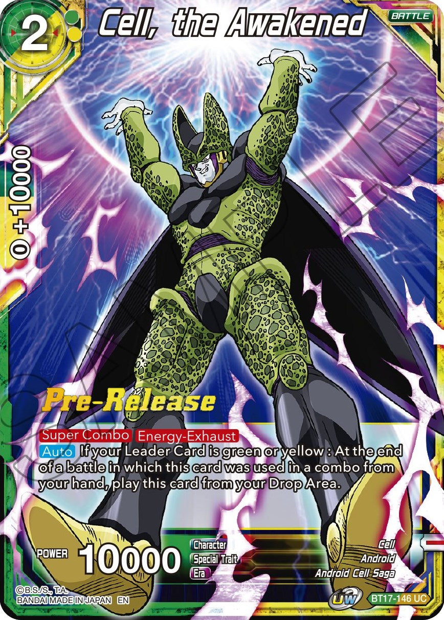 Cell, the Awakened (BT17-146) [Ultimate Squad Prerelease Promos] | Sanctuary Gaming