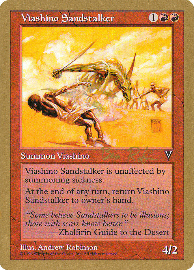 Viashino Sandstalker (Ben Rubin) [World Championship Decks 1998] | Sanctuary Gaming