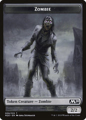 Soldier // Zombie Double-Sided Token [Game Night 2019 Tokens] | Sanctuary Gaming