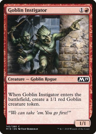 Goblin Instigator [Core Set 2019] | Sanctuary Gaming