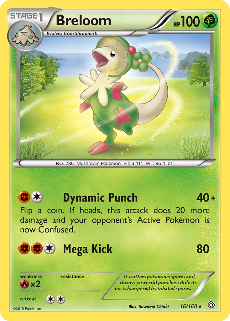 Breloom (16/160) [XY: Primal Clash] | Sanctuary Gaming