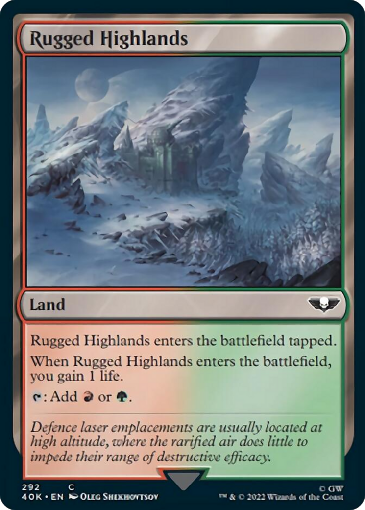 Rugged Highlands [Universes Beyond: Warhammer 40,000] | Sanctuary Gaming