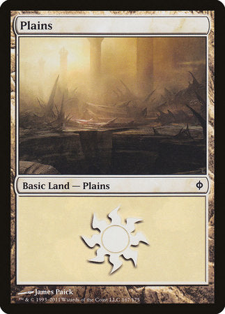 Plains (167) [New Phyrexia] | Sanctuary Gaming