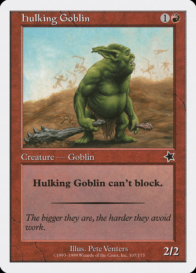 Hulking Goblin [Starter 1999] | Sanctuary Gaming