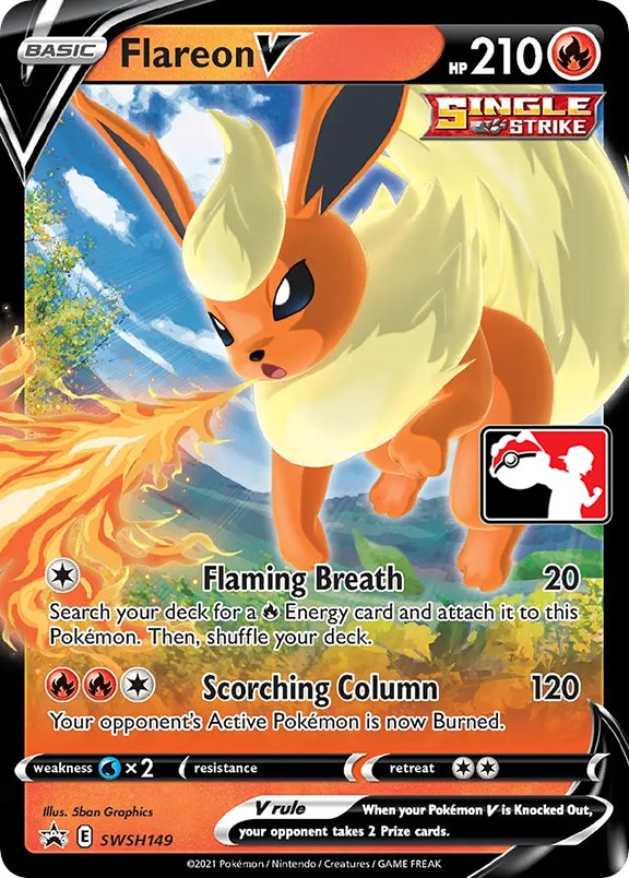 Flareon V (SWSH149) [Prize Pack Series One] | Sanctuary Gaming