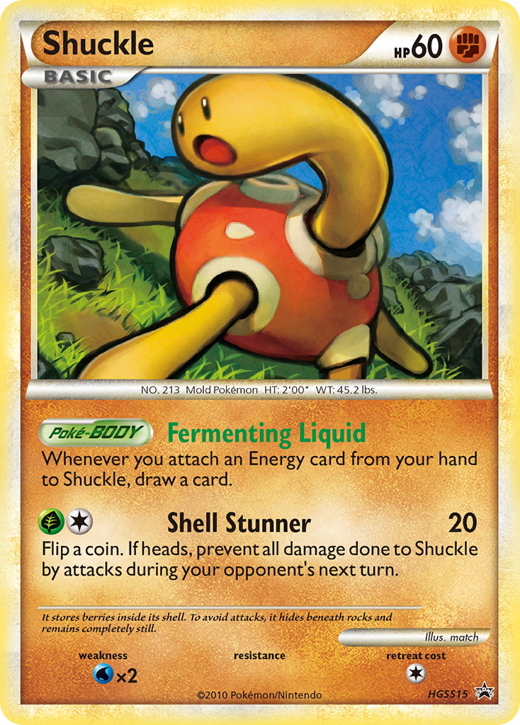 Shuckle (HGSS15) [HeartGold & SoulSilver: Black Star Promos] | Sanctuary Gaming