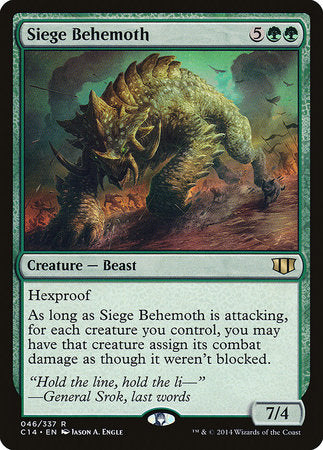 Siege Behemoth [Commander 2014] | Sanctuary Gaming