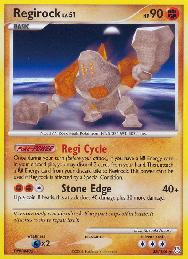 Regirock (38/146) [Diamond & Pearl: Legends Awakened] | Sanctuary Gaming