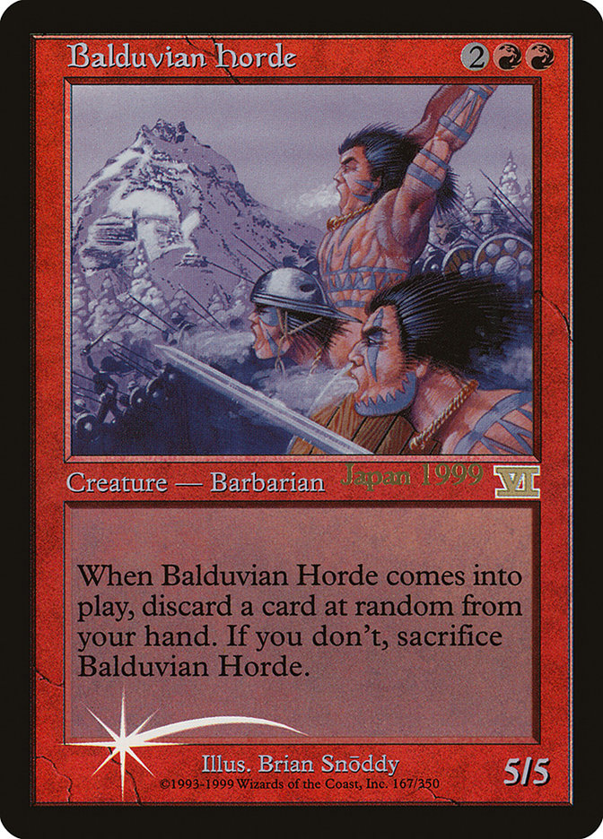 Balduvian Horde (Worlds) [World Championship Promos] | Sanctuary Gaming