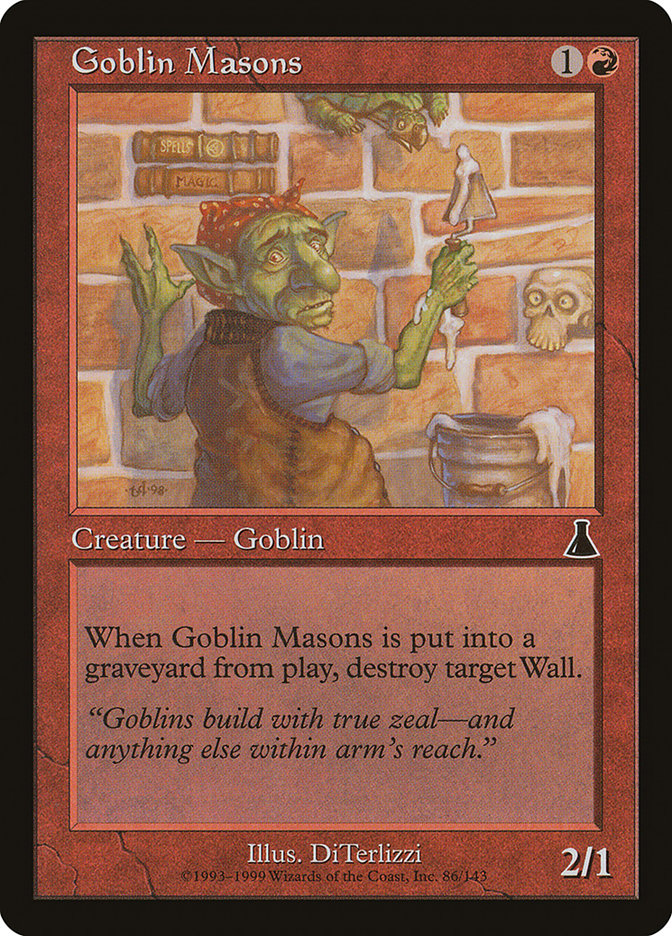 Goblin Masons [Urza's Destiny] | Sanctuary Gaming