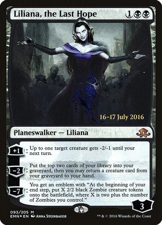 Liliana, the Last Hope [Eldritch Moon Promos] | Sanctuary Gaming