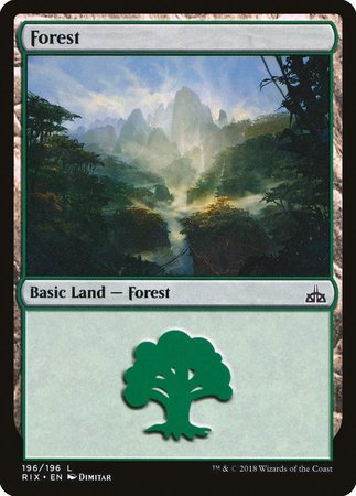 Forest [Rivals of Ixalan] | Sanctuary Gaming