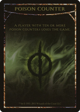 Poison Counter Token [Mirrodin Besieged Tokens] | Sanctuary Gaming