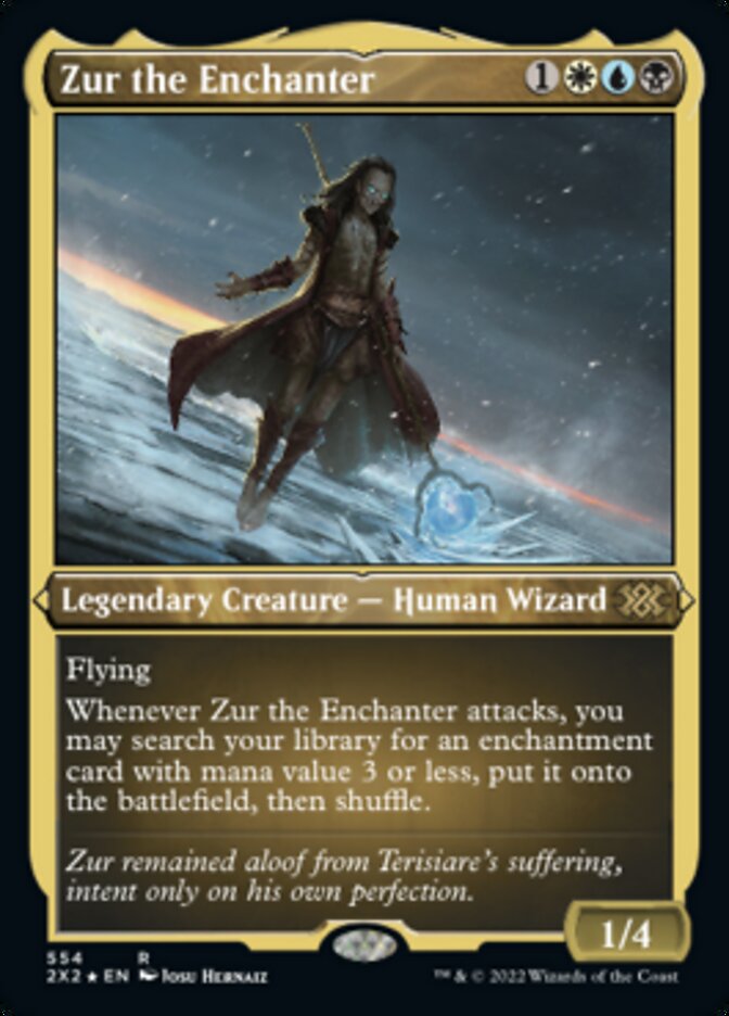 Zur the Enchanter (Foil Etched) [Double Masters 2022] | Sanctuary Gaming