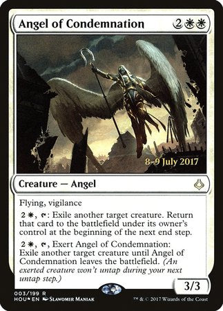 Angel of Condemnation [Hour of Devastation Promos] | Sanctuary Gaming