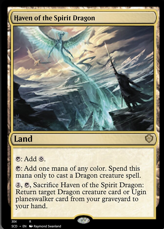 Haven of the Spirit Dragon [Starter Commander Decks] | Sanctuary Gaming