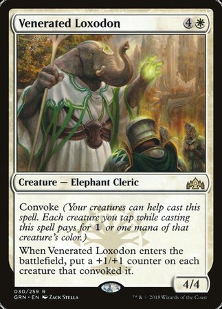 Venerated Loxodon [Guilds of Ravnica] | Sanctuary Gaming