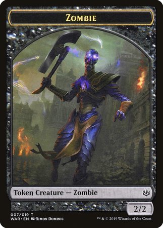 Zombie Token [War of the Spark Tokens] | Sanctuary Gaming