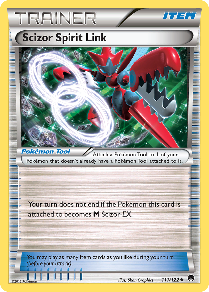 Scizor Spirit Link (111/122) [XY: BREAKpoint] | Sanctuary Gaming