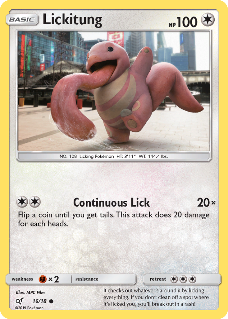 Lickitung (16/18) [Sun & Moon: Detective Pikachu] | Sanctuary Gaming