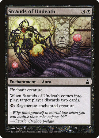Strands of Undeath [Ravnica: City of Guilds] | Sanctuary Gaming