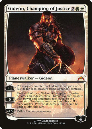Gideon, Champion of Justice [Gatecrash] | Sanctuary Gaming